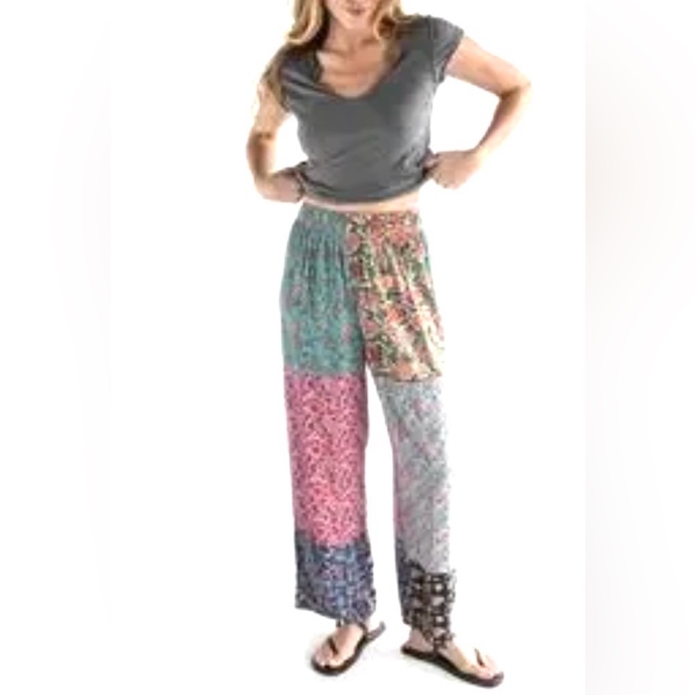 Natural Life Mimi Patchwork Pants - image 4